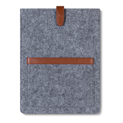 CAISON Felt Laptop Sleeve Case for 12.9 inch iPad Pro Gray