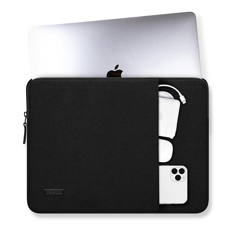 CAISON Classic Laptop Sleeve Case for 11 inch iPad Pro / 2019 10.5 inch iPad Air / 9.7 inch iPad / 10.5 inch iPad Pro / 10.2 inch iPad Black