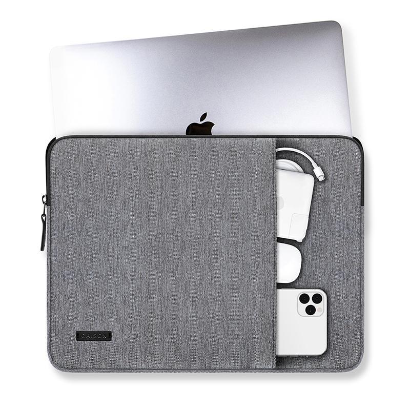 CAISON Classic Laptop Sleeve Case for 16 inch Macbbook Pro Gray