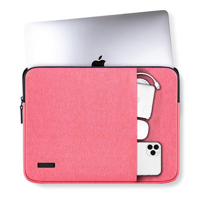 CAISON Classic Laptop Sleeve Case for 16 inch Macbbook Pro Pink