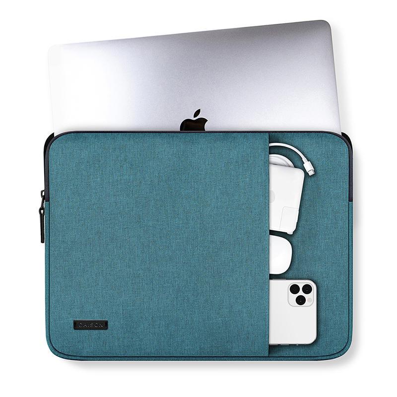 CAISON Classic Laptop Sleeve Case for 15 inch Microsoft Surface Laptop 3 / Surface Laptop 2 Turquoise