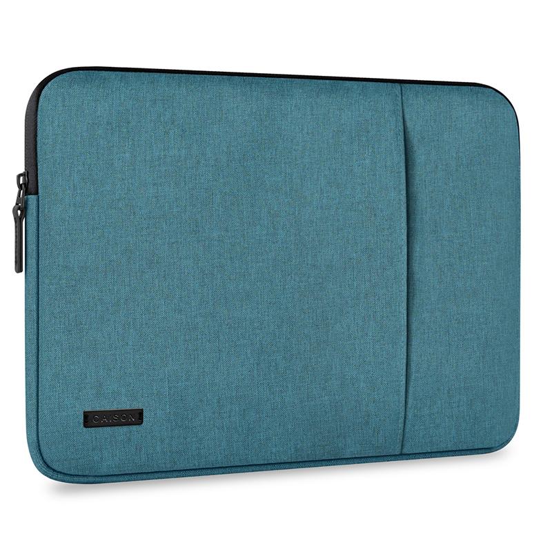 CAISON Classic Laptop Sleeve Case for 13.5 inch Microsoft Surface Book 2  Turquoise