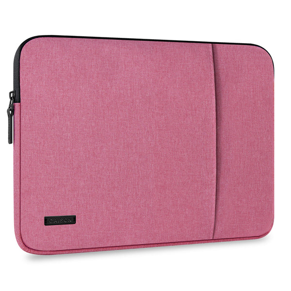 Caison Classic Laptop Sleeve Case Fuchsia Pink