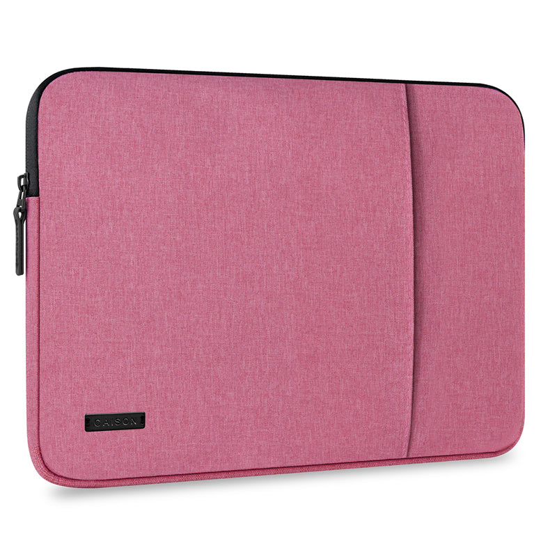 CAISON Classic Laptop Sleeve Case for 10 inch Microsoft Surface Go Fuchsia Pink