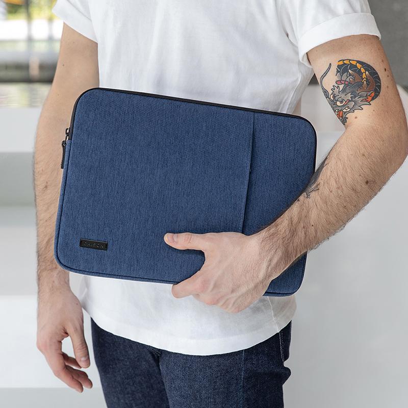 CAISON Classic Laptop Sleeve Case for 15 inch MacBook Pro - Thunderbolt (USB-C) & Retina Blue