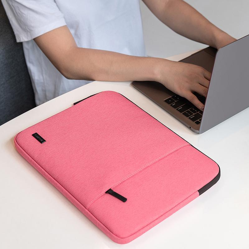 CAISON Classic Laptop Sleeve Case for 11 inch MacBook Air Pink