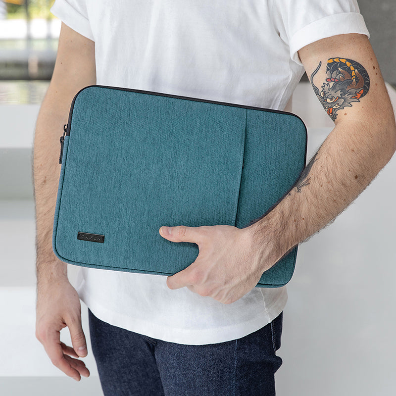 CAISON Classic Laptop Sleeve Case  for 10 inch Microsoft Surface Go Turquoise