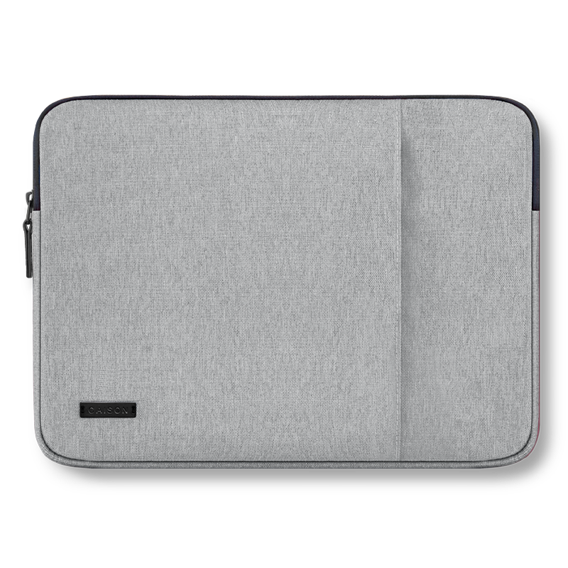 CAISON Classic Laptop Sleeve Case for New 13 inch MacBook Pro (2016-2019) and New 13 inch MacBook Air (2018-2019) French Grey