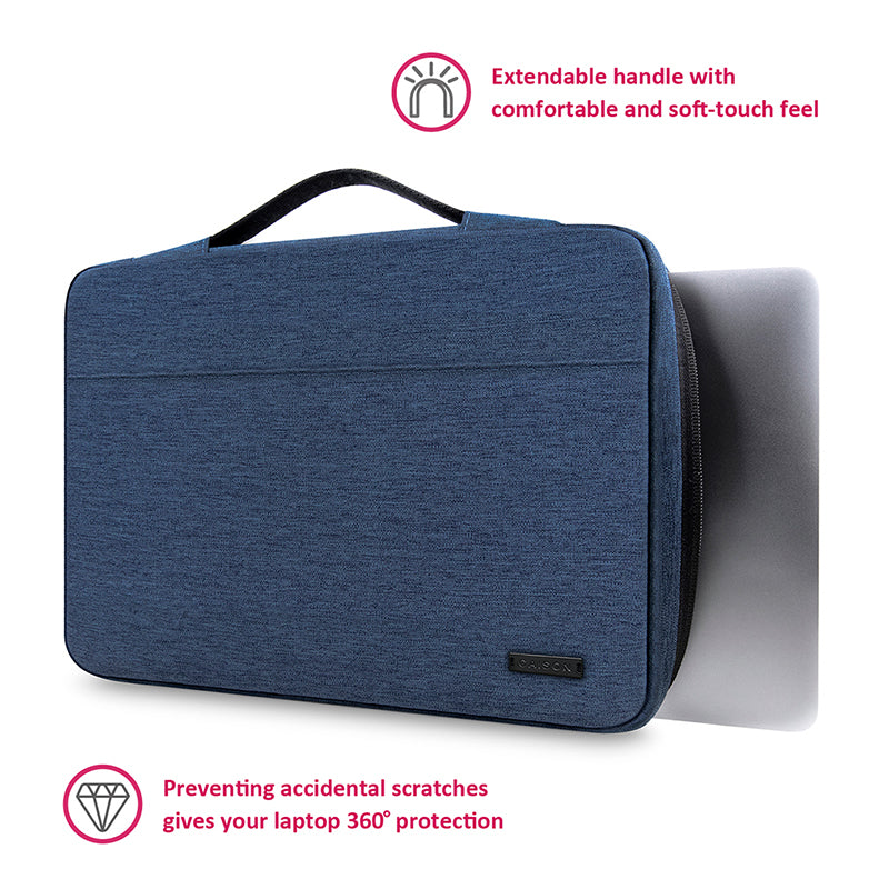 CAISON Laptop Case Sleeve Cover Bag Briefcase for 13.5 inch Microsoft Surface Laptop 3 / Surface Laptop 2 Blue