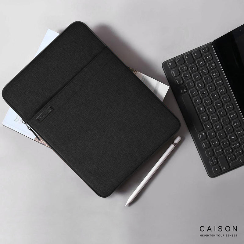 CAISON Classic Tablet Case Sleeve Red Black