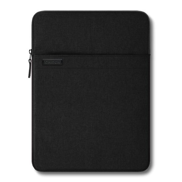 CAISON Classic Tablet Case Sleeve for 11 inch iPad Pro / 2019 10.5 inch iPad Air / 9.7 inch iPad / 10.5 inch iPad Pro / 10.2 inch iPad Black