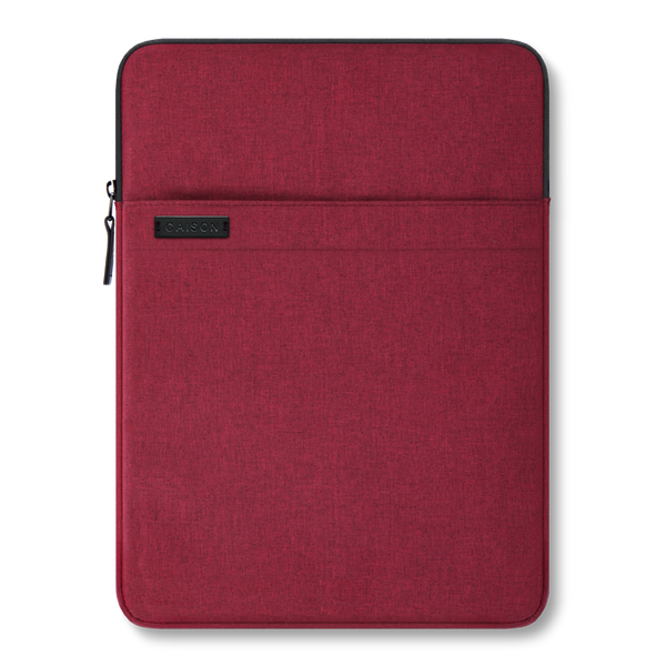 CAISON Classic Tablet Case Sleeve for 11 inch iPad Pro / 2019 10.5 inch iPad Air / 9.7 inch iPad / 10.5 inch iPad Pro / 10.2 inch iPad Red