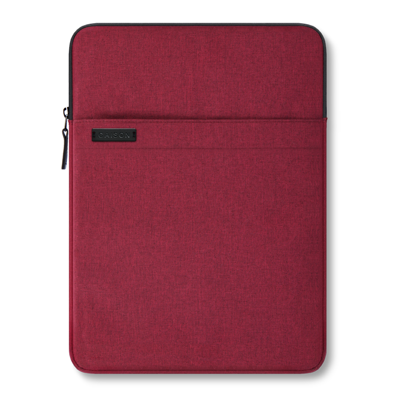 CAISON Classic Tablet Case Sleeve for 11 inch iPad Pro / 2019 10.5 inch iPad Air / 9.7 inch iPad / 10.5 inch iPad Pro / 10.2 inch iPad Red